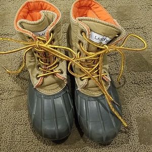 Lands end duck boots